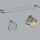 cuivre antique 3-pièces de salle de bain accessoire (0605-1210 1205 1207)