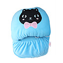 pés de forma bonito aquecedor usb - preta + azul (gato preto)