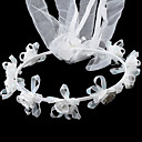  cetim lindo com strass headwreath menina flor do casamento