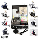 tatuagem kit pro 8 agulhas ponta de poder armas de abastecimento de tinta da pele (ly283)
