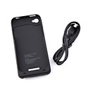 Carcasa y Batería Externa de 1900mAh para el iPhone 4