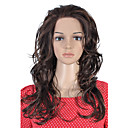 Lace Front Long Top Grade Quality Synthetic Light Brown Curly Hair Wig