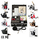 kit de tatouage pro 8 power tip canons aiguilles d'alimentation en encre la peau (ly297)