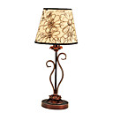 Eurostyle Table with Floral Enamel Paint Shade (E27 Bulb Base)