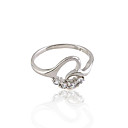 elegante cz / Legierung Mode Ring (0986-01022-20)
