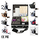 kit de tatouage pro 8 power tip canons aiguilles d'alimentation en encre la peau (ly293)