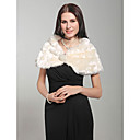 Faux Fur Special Occasion Shawl