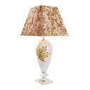 Elegant Table Light with Pleuche Shade (E27 Bulb Base)