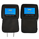 1 par de 7 "jogador headrest lcd dvd + monitor - jogos - ir - com porta USB / SD - O idioma do OSD multi (szc6329)