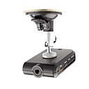1/4 color CMOS Sensor HD Resolution Car DVR Supporting SD/MMC Cards with build in battery