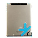 ok vinger ring haak ontwerp hard plastic koffer voor Apple iPad 2 2e gen (clear-blauw)