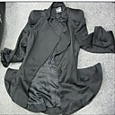 long blazer épaulière