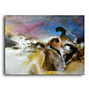 Hand-painted Abstract Oil Painting with Stretched Frame