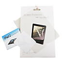 de alta calidad anti-reflejo protector de pantalla con un trozo de paño de limpieza para el iPad 2 y el nuevo iPad