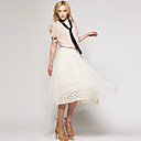 ts witte kanten maxi rok