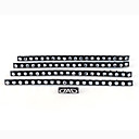 con incrustaciones de cristal para el coche rayas interial trim-4 paquetes