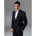 Single-Breasted 2 Button Center-vented Notch Lapel Wool Groom Wear/ Tuxedo/ Men's Suit Jacket and Pants