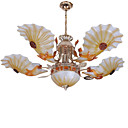 5-lichte glazen hanglampen