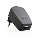 AC 100V-240V universalladdare användas hemma (svart)