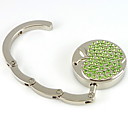 Green Apple Purse Valet With Rhinestone Favor (Set of 4)