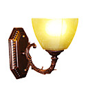 Upward 1-light Glass Wall Sconce