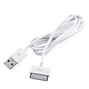 Cable de Carga y Sincronización para el Apple iPad 2, iPad, iPhone 4,3G,3GS e iPods (1m, Blanco)