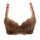 Cotton Demi Cup Push-up Detachable Straps With Lace Wedding/ Party Bra