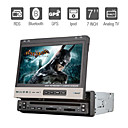 7 pulgadas 1DIN coches reproductor de DVD con GPS bluetooth tv rds