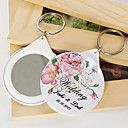 Personalized Mirror Key Ring - Bloom (set of 12)