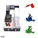 professionelle Tattoo-Set mit 3 Pistolen verschiedener Stil-und LCD-Stromversorgung