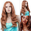 beonce de style à la mode en dentelle extensible complète sur la couronne naturelle des vagues 16 "cheveux remy indiens - 26 coloris au choix