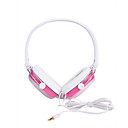 haute-fidélité stéréo MP3 MP4 MP5 casque grosse (rose)