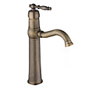 Centerset Antique Brass Bathroom Sink Faucet