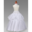 jupon fille en taffetas de polyester-parole longueur mariage / fleurs