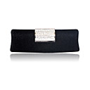 Stainless Steel Shell With Rhinestone Evening Handbags/ Clutches More Colors Available