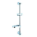 barre de douche avec du savon plaque