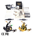 haute qualité moderne kits de tatouage de conception avec 2 pistolets de tatouage