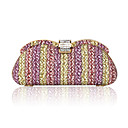 Kunstleder Shell mit Strass Abend Handtaschen / Kupplungen