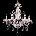Moddern Crystal Chandelier with 6 Lights