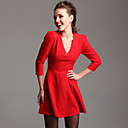ts tiefen v Quartal Länge Partykleid / von Prominenten inspirieren