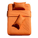 200 Thread Count Cotton Mini-Twin/Full/Queen-size Duvet Cover Set (Orange)