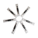 100 Pcs Disposable Tattoo Tube with Needle Combo 5 Flat