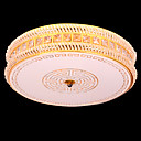luxe 4-kristal licht inbouw in ronde vorm