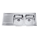 41 inch Undermount Stainless Steel Kitchen Sink (Double bowl)