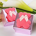 Square Favor Box Topped With Cute Bear (Set of 12)