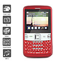 Dual SIM 2.2 Inch Qwerty Keyboard Cell Phone (Quadband, TV, MP3 MP4 Player)