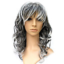Capless Long Synthetic Curly Costume Party Wig