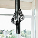 Luminaire suspendu 60W en abat-jour artistique noire