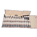Classic Case grain Makeup Brush Set(20 pcs)