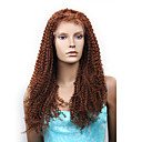 Full Lace With Stretch On Crown Fashion Curly 22" Indian Remy Hair 26 Colors To Choose